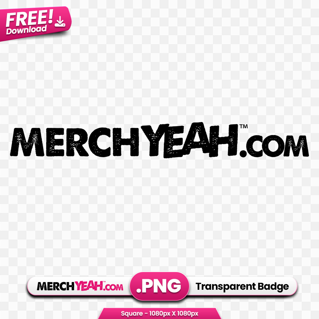 MerchYeah Dot Com Horizontal Logo Black
