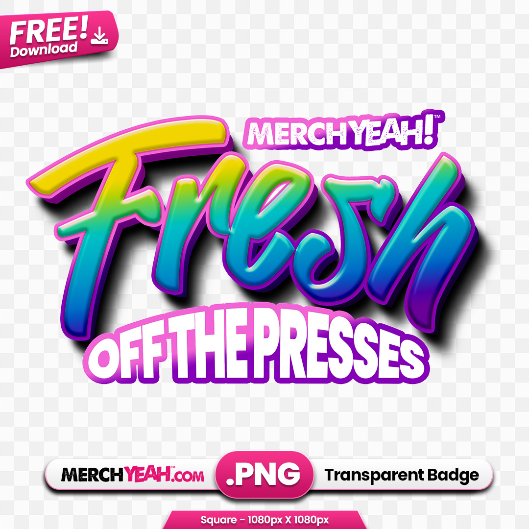 MerchYeah Fresh Off The Presses White