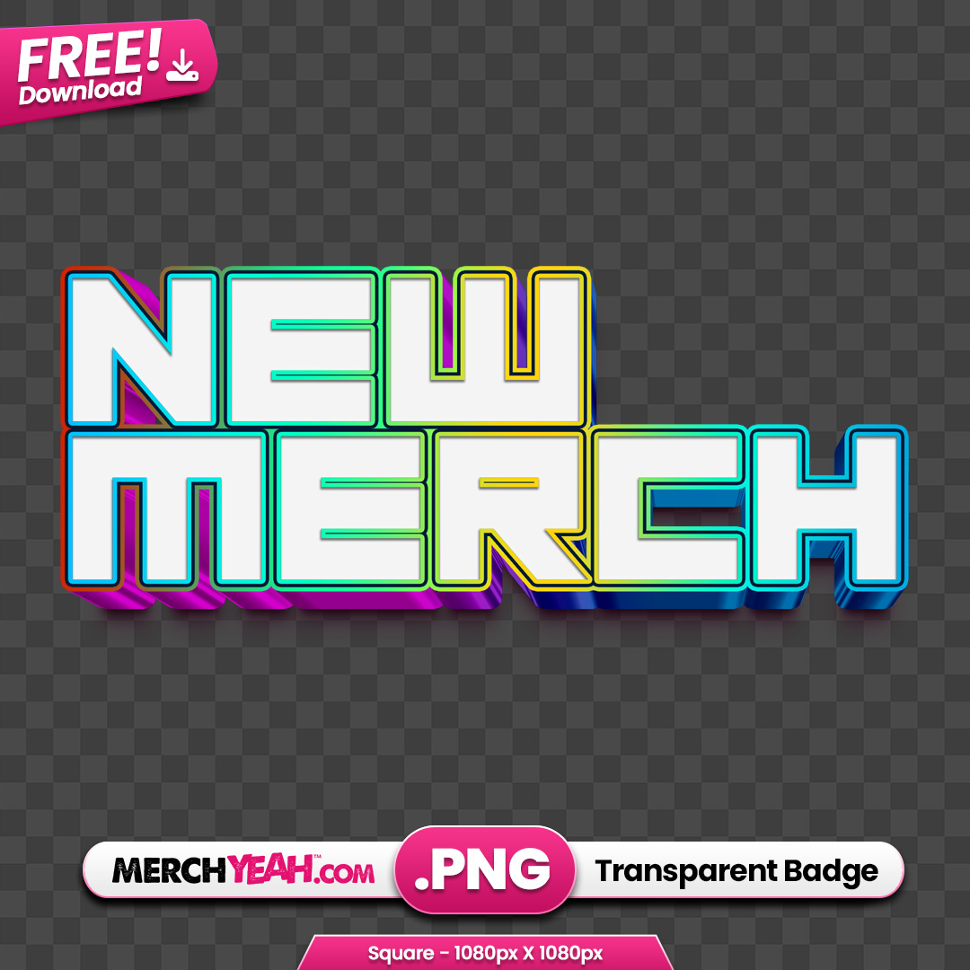 New Merch Modern Rainbow
