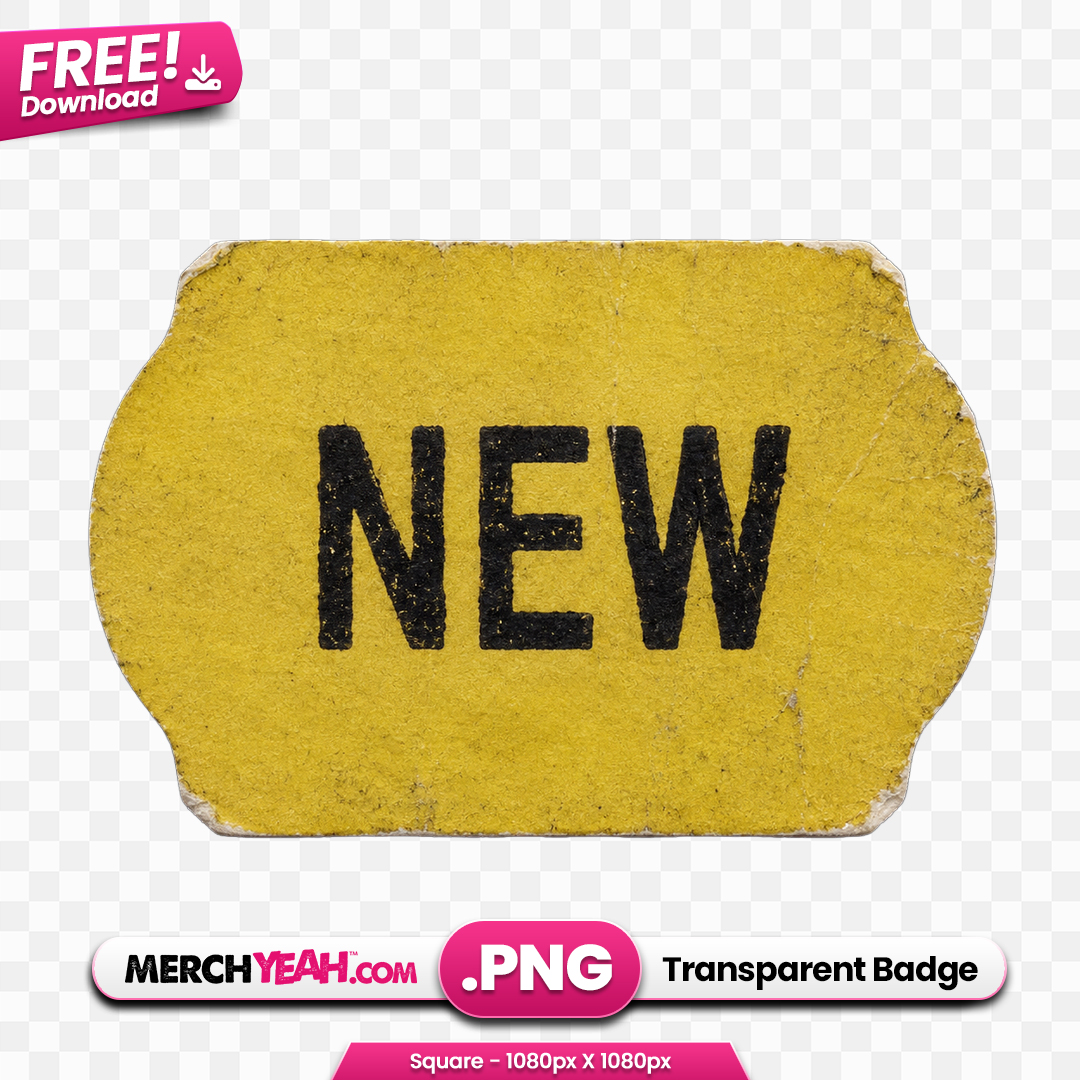 New Old Sticker Yellow