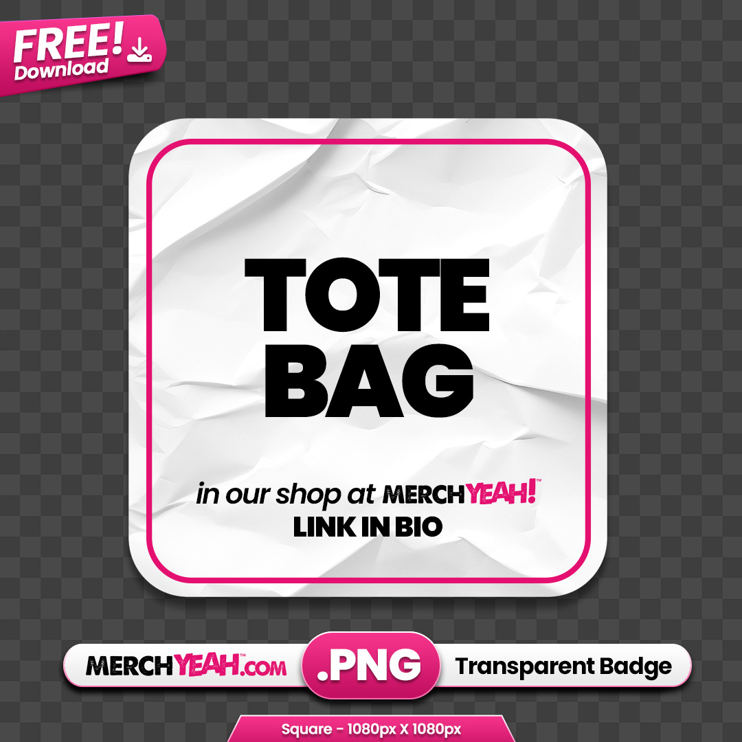 Tote Bag Paper Tag 