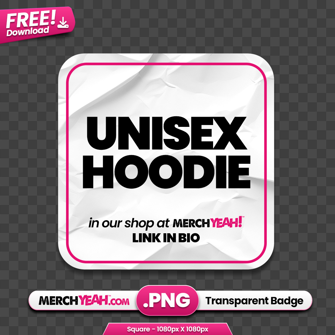 Unisex Hoodie Paper Tag 
