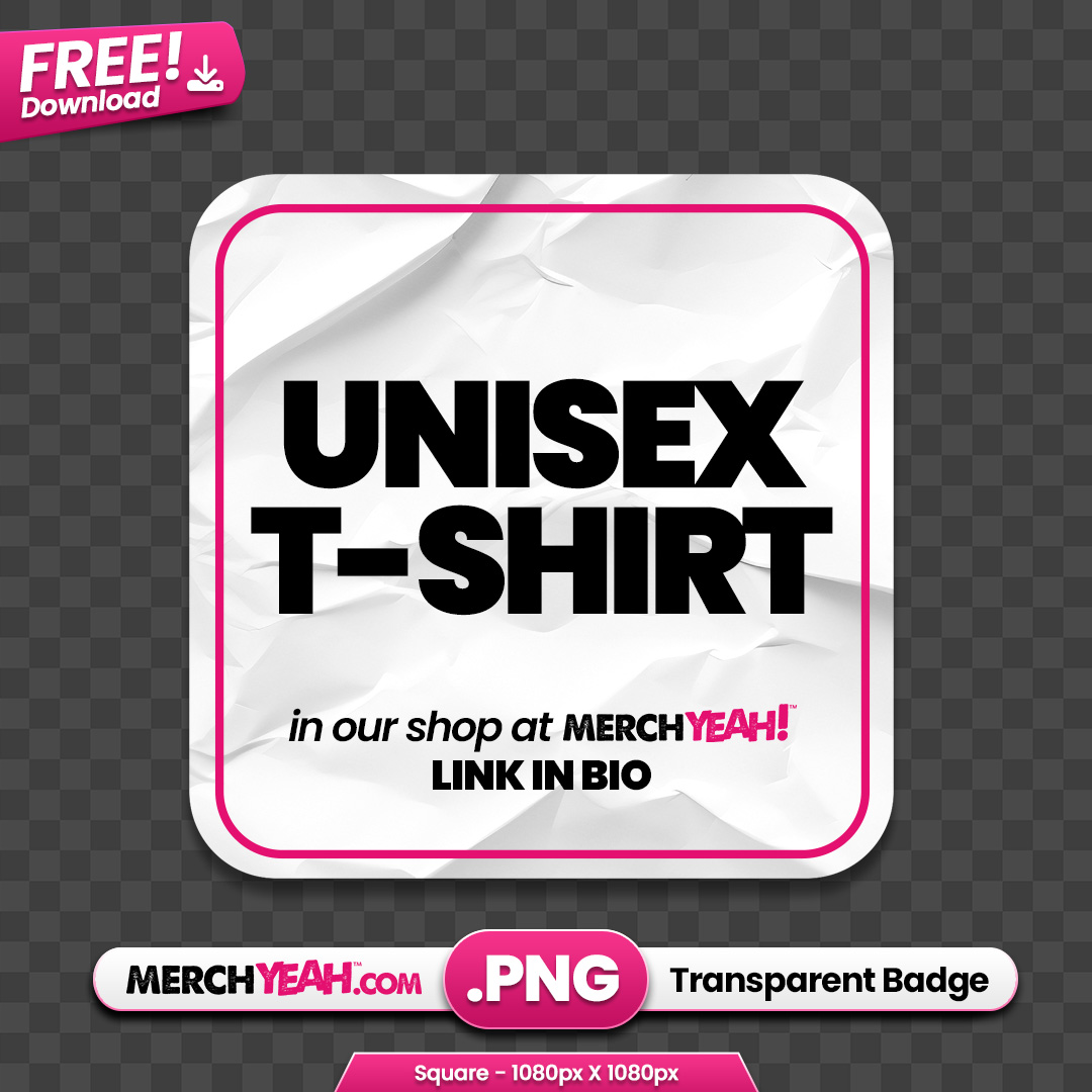 Unisex T-Shirt Paper Tag 