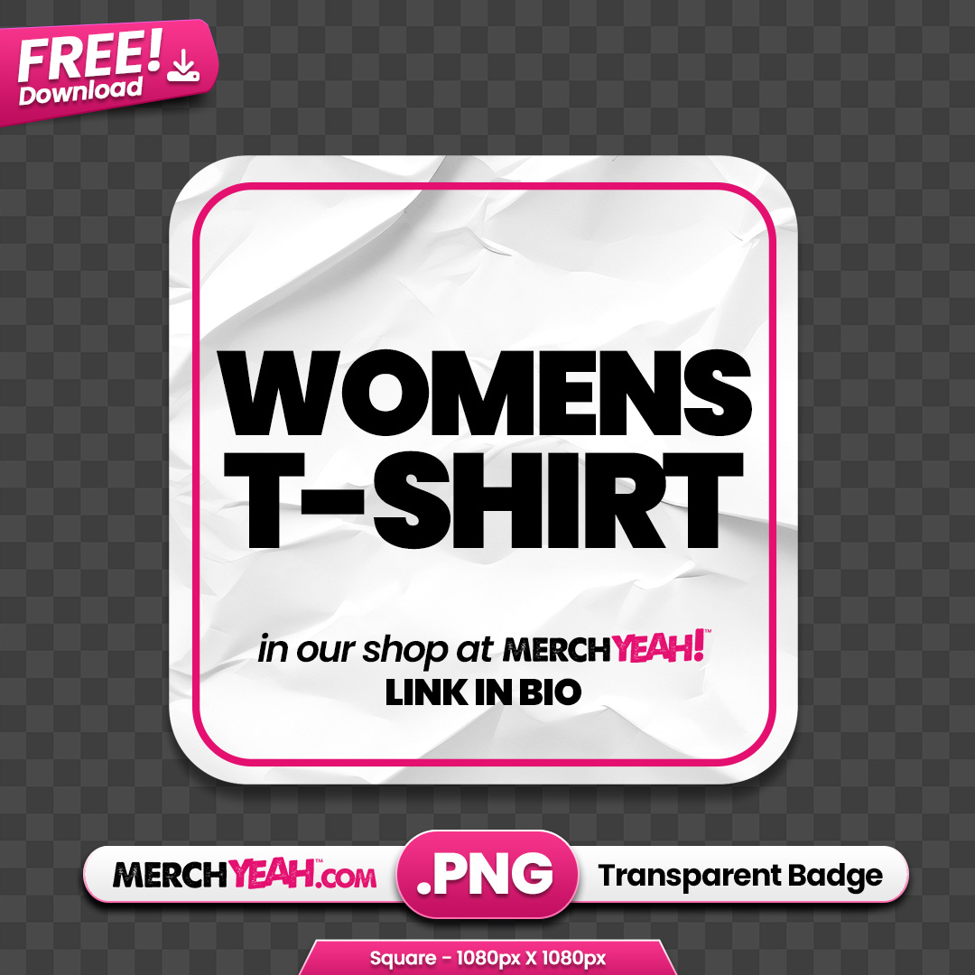 Womens T-Shirt Paper Tag 