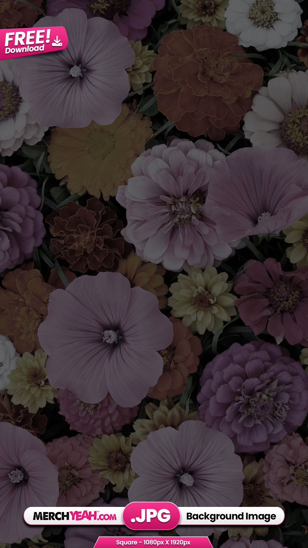 Dark Flower Background