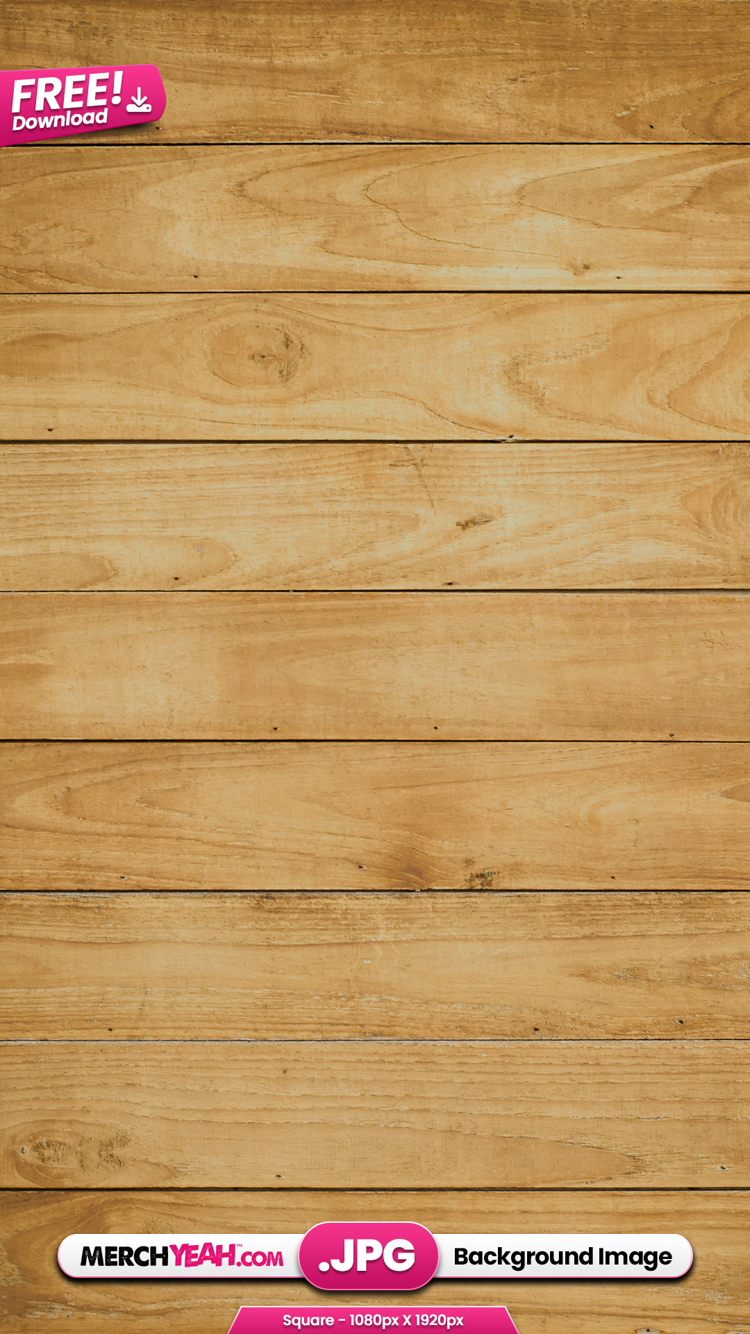 Horizontal Wood Board Wall Background