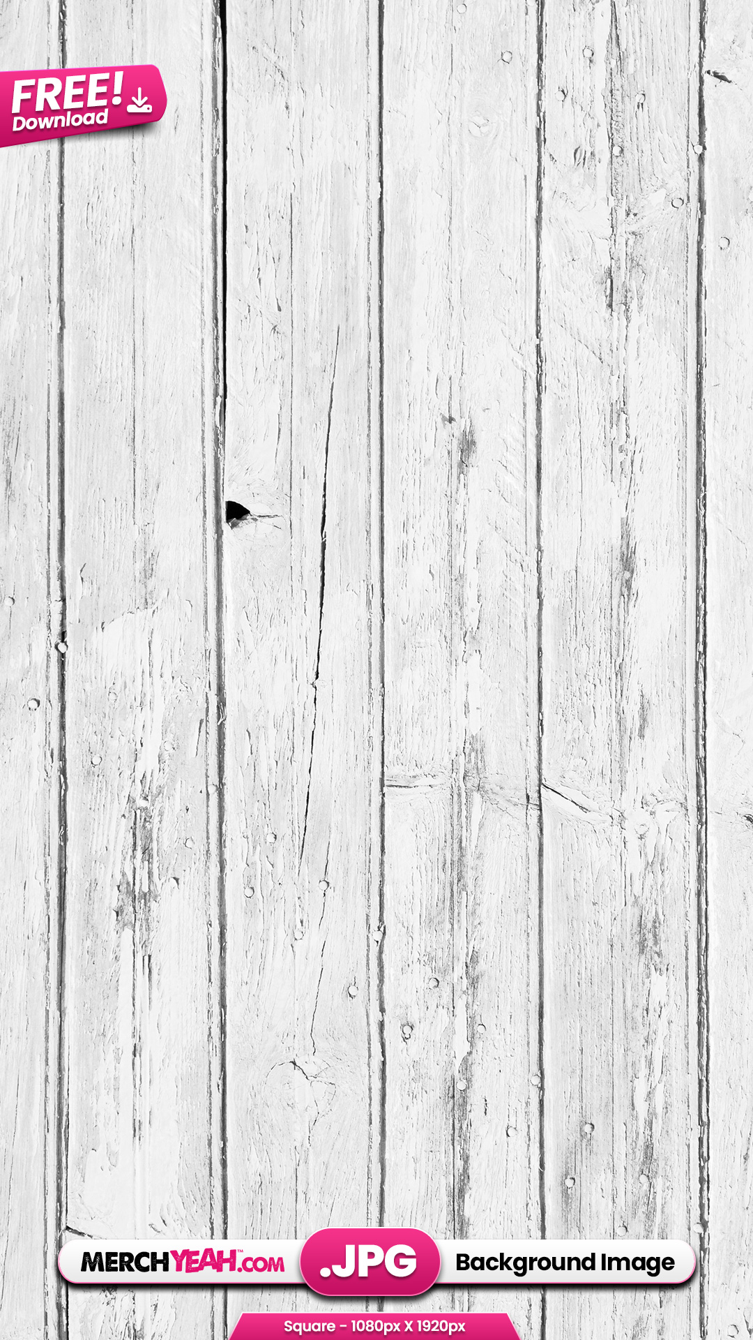 White Textured Wooden Wall Background