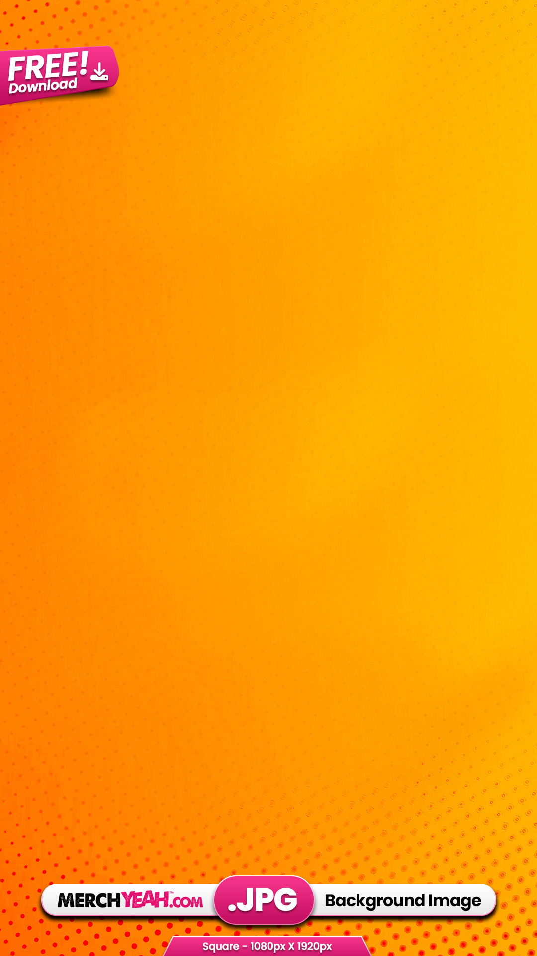 Orange Yellow Halftone Gradient