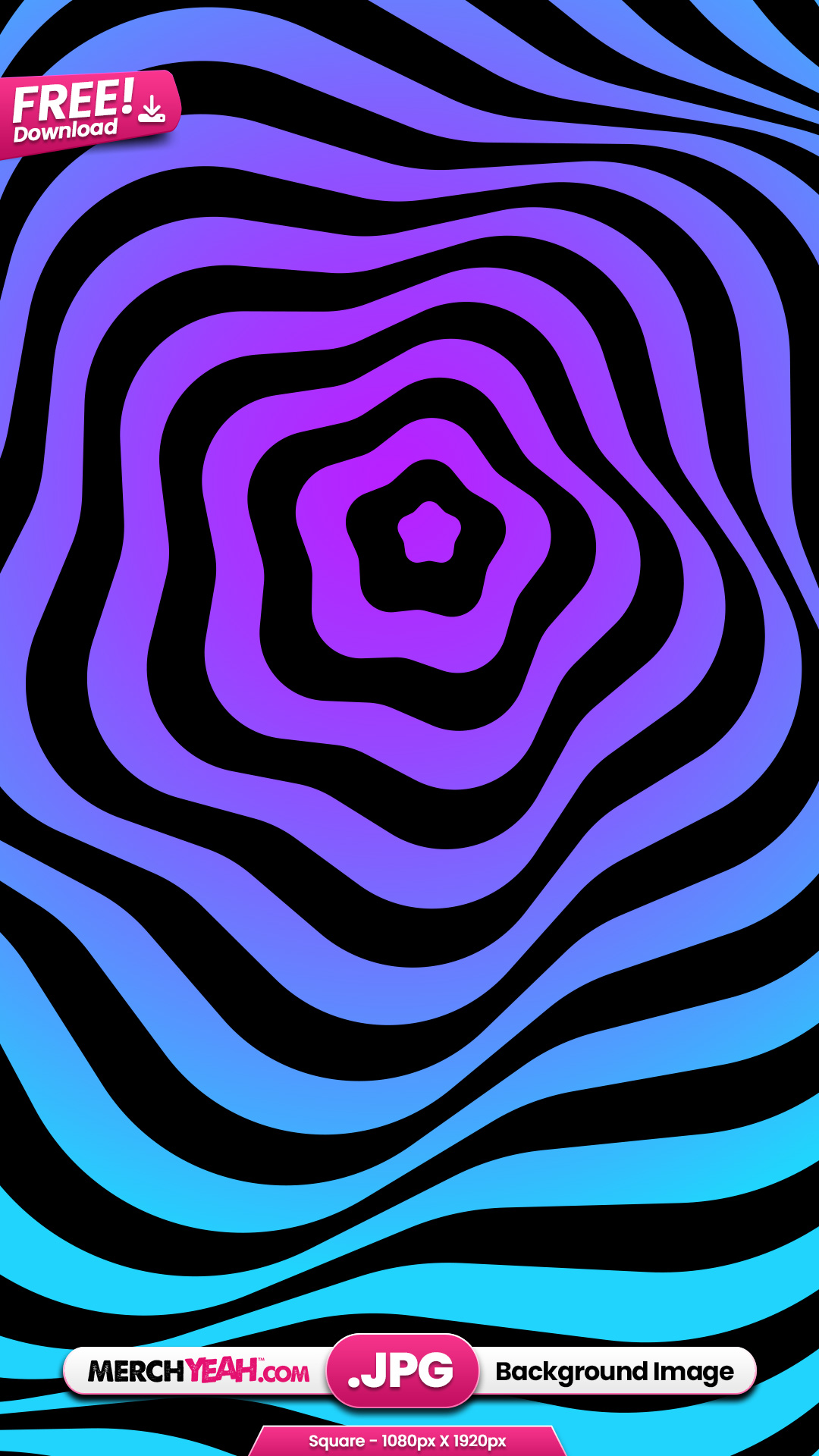 Streetwear Swirl Purple and Blue Background